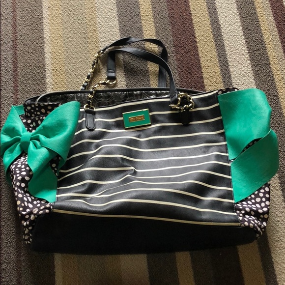 Betsey Johnson diaper bag